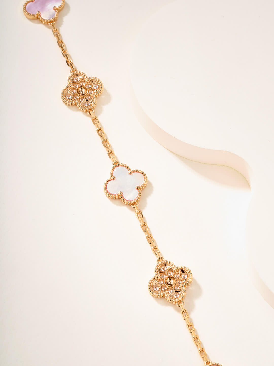 Van Cleef & Arpels Alhambra Pink Gold Bracelet